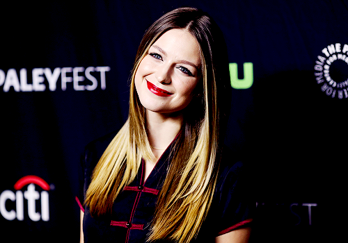 dailybenoist: Melissa Benoist arrives at the Heroes &amp; Aliens Panel at Paleyfest in Los Angel