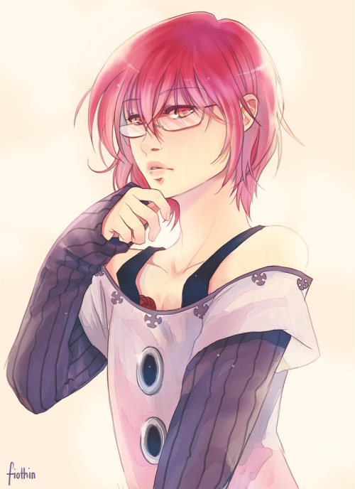 Seems I have a thing for androgynous pink haired guys. Well, could be worse.