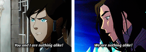 avatarparallels:  “When we were coming up with book 4’s antagonist, we wanted her to be female (since all the others were male) and for Korra to have to face someone with some similar personality traits. It’s like Korra has to deal with overcoming