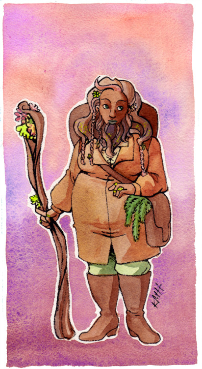 Would YOU like to have your RPG character painted by me in watercolor? (Like Starlight and Pollenbea