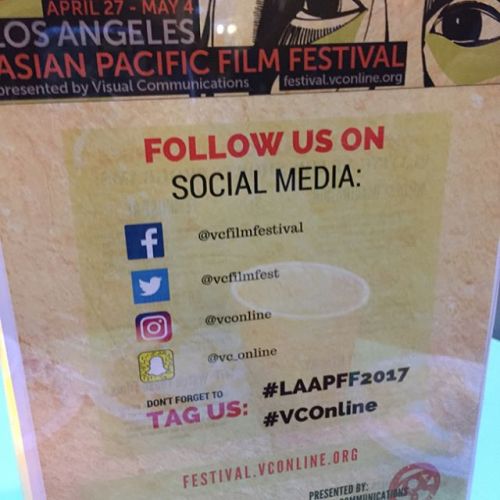 Check out all these awesome events during #laapff2017! Keep an eye out to the #tfalpodcast Facebook 