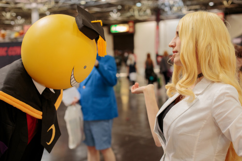 I flew all the way to Germany to cosplay as Koro-sensei with a bunch of very awesome people from twi