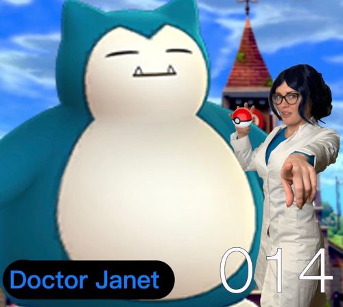 Doctor Janet and Snorlax are taking a 2 minute break from fighting COVID-19 to win this Pokémon batt