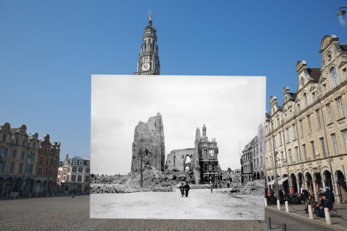 museumuesum:  Peter Macdiarmid One hundred years after the beginning of WWI photographer Peter Macdiarmid revisited some of the key locations of the conflict. He overlaid his pictures with shots taken during the war years. 