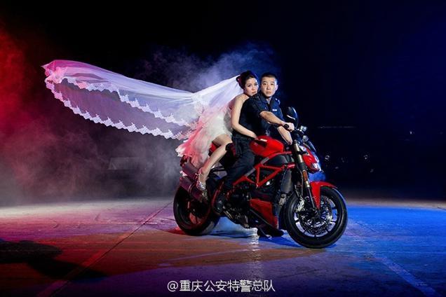 the-goddamazon:  gallowshumorrandom:  victran:  opdownrange:  S.W.A.T. Team Wedding