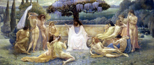 Plato’s Academy, Jean Delville, 1818 Homoerotica