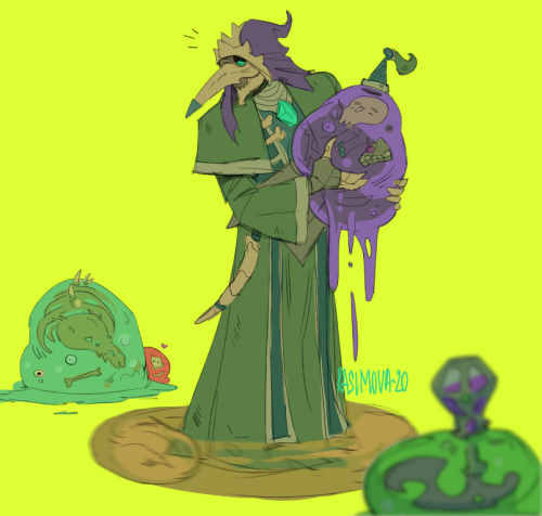 kasimova-dariia: Marileth and his good slimes.