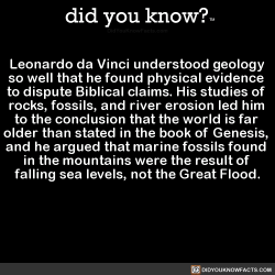 did-you-know:  Leonardo da Vinci understood