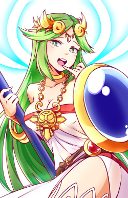 shunao:  Lady Palutena~!! Print for Genesis