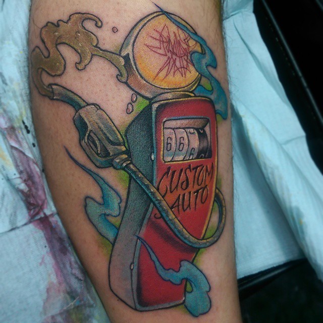 gas pump  Tattoos 