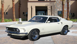 bigboppa01:  1969 Boss 429 Mustang dressed in Wimbledon White