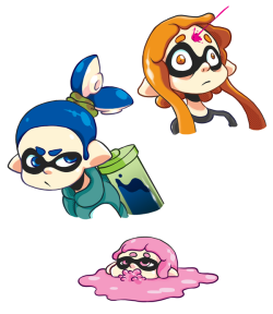 3drod:  some Splatoon headshots lol