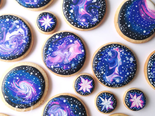 leather-jacket-redwings: theadorablelua: flargahblargh: foodffs: 10+ Galaxy Sweets That Are Out Of T