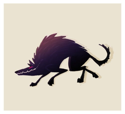 dailycryptodrawings:38: Black ShuckThis one sorta dances on the border of cryptid and spirit.I bet h