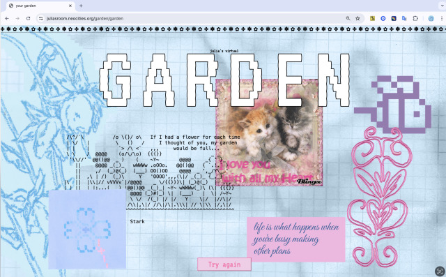 Imagem da exposição A Garden of Your Own, 2024