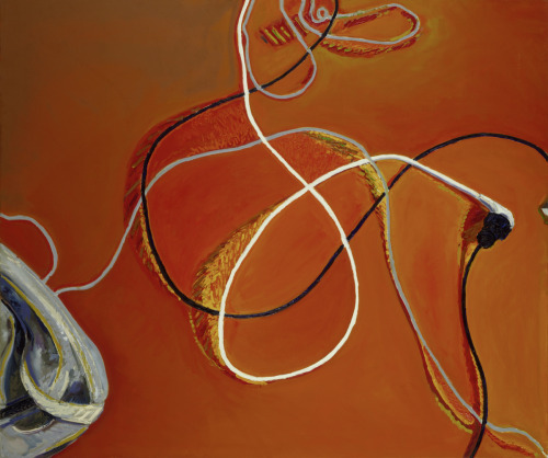 Cords Across  -   Norbert Tadeusz, 1979.German, 1940-2011Acrylic on canvas,170 x 220 cm.