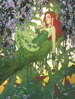 lospaziobianco:  biggoonie: Batman #26 by Joshua Middleton Poison Ivy by Joshua Middleton  