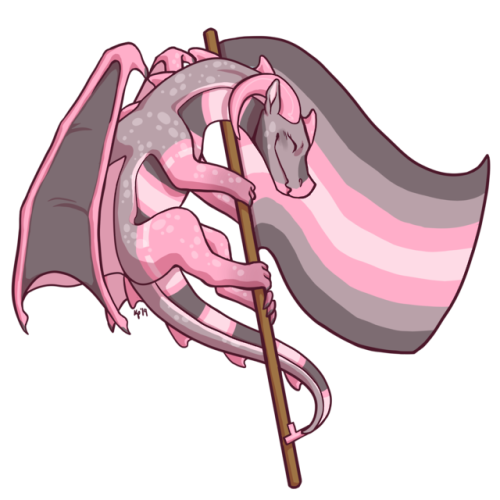 keymintt: this year’s round of pride dragons, happy pride you guys!!!! feel free to use these 
