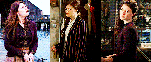 queenjmo:☀ Belle French Appreciation Week ☀   ↳ Favourite Outfits (storybrooke edition)