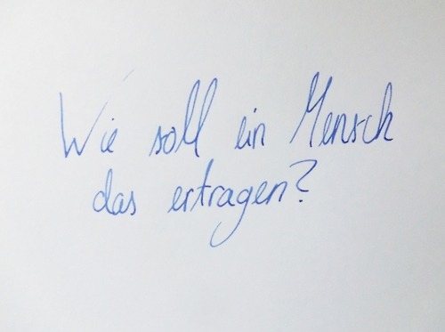 mach-mich-unzerbrechlich:  gefluechtet:  hinterland-xo:  Wie soll ein Mensch das