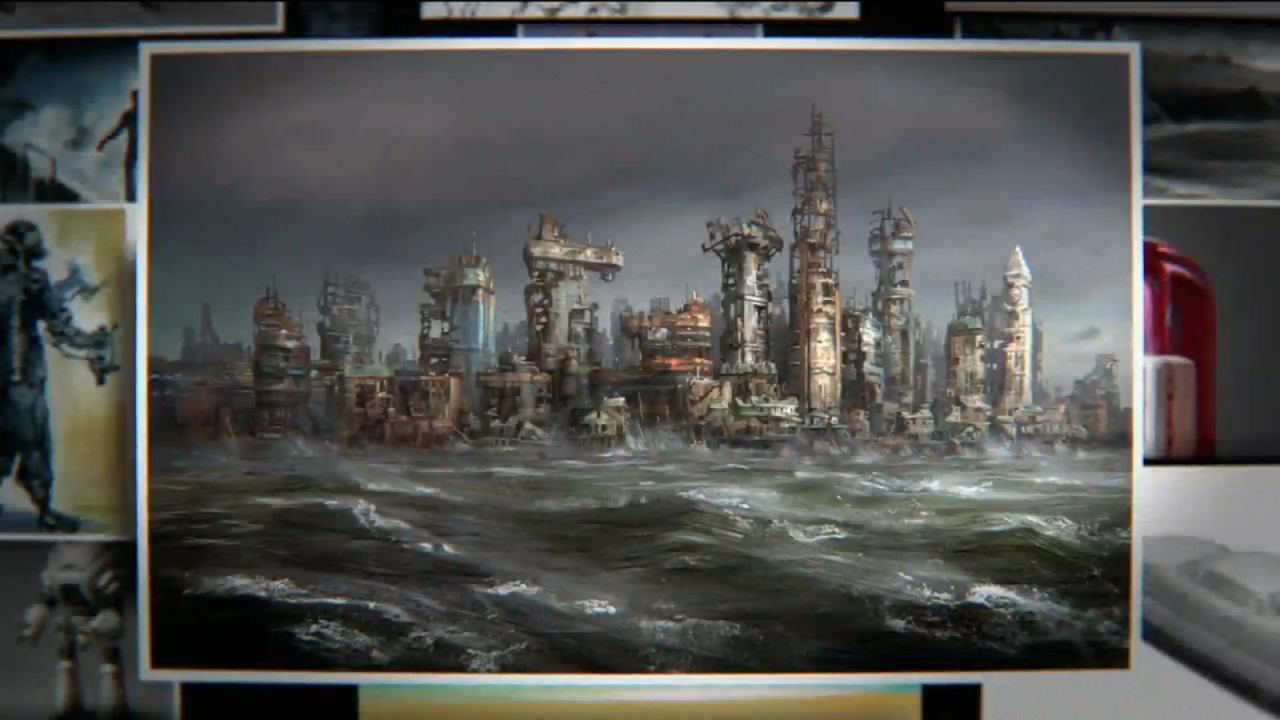phyas:  Some Fallout 4 art showcased during the Bethesda E3 Showcase