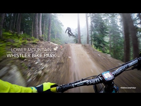 mountain-bike-review: Mountain Biking the lower Whistler Bike Park - VIDEOgoo.gl/5LxBW9 #mou