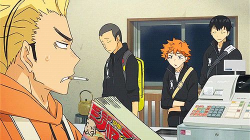 aki00113:   The Bakatrio (・▽・)   I love this scene so much I’m so glad they