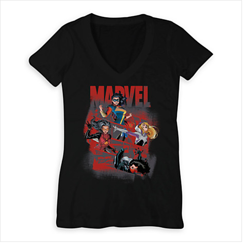 Disney Store Give Us the Marvel Female Hero Shirt We Want - But Only until Tuesday