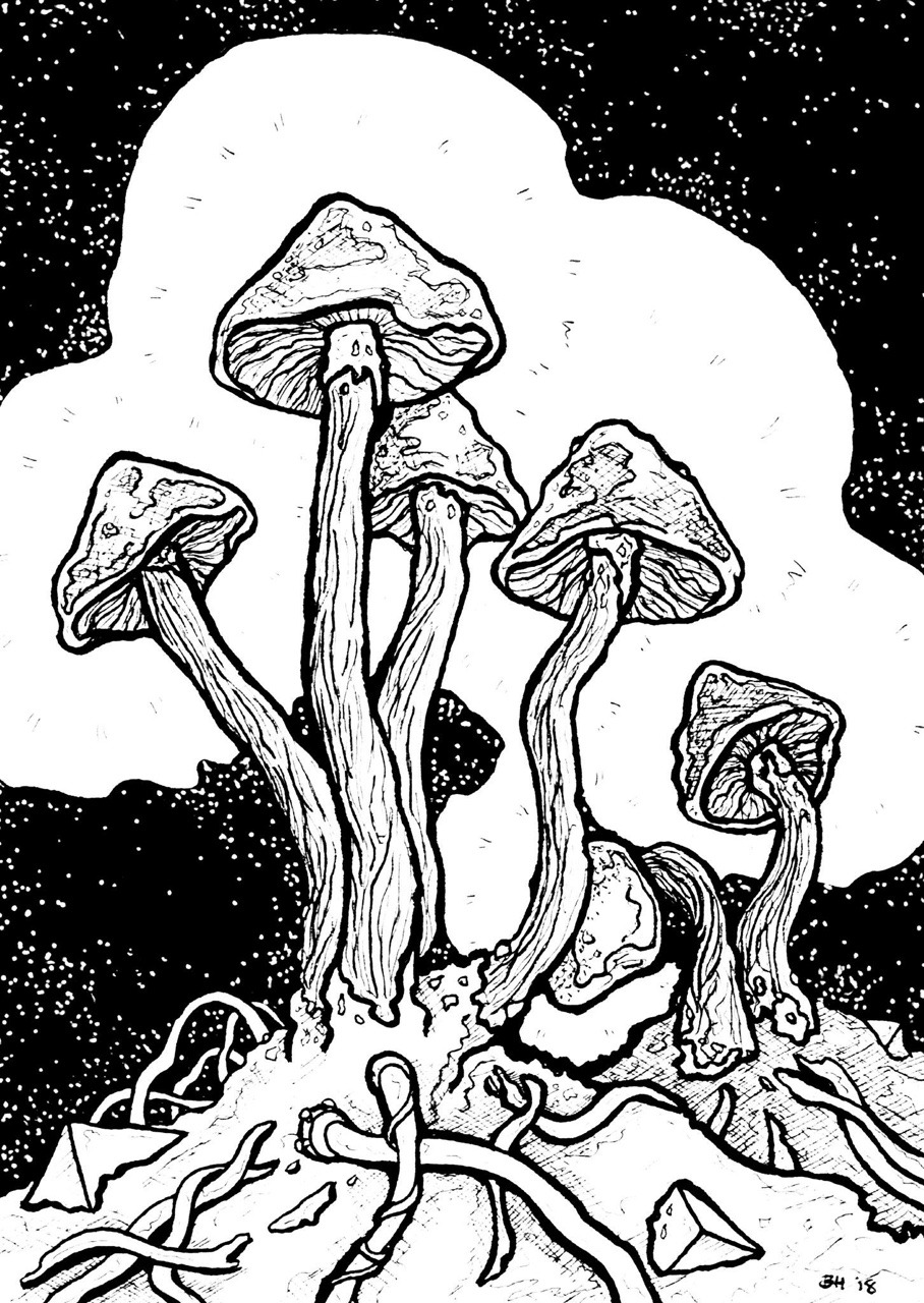 drunkillustrationtuesday:Interconnected