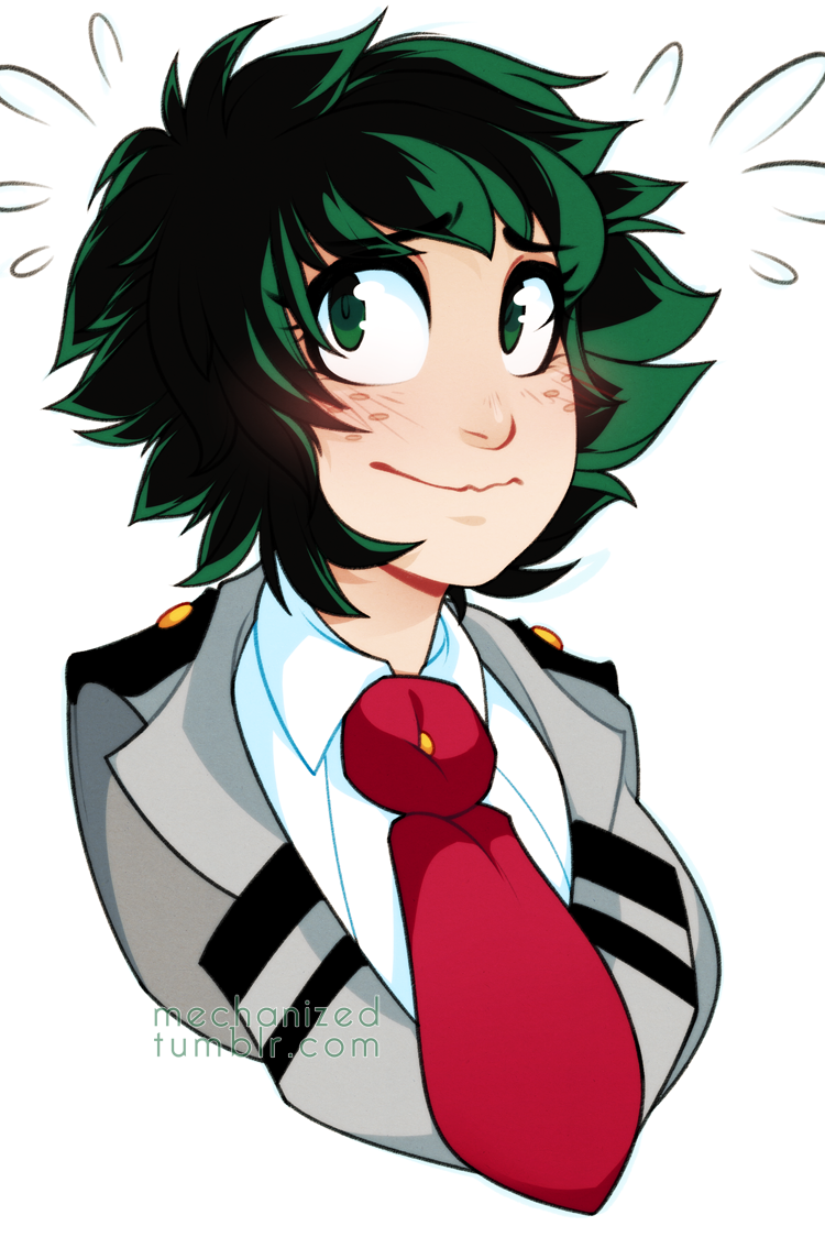 mechanized:  an old Deku♀ portrait from a few months ago i don’t think i ever