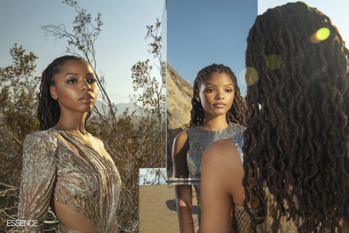 halleandchloe:Chloe x Halle for ESSENCEPhotographed by Djeneba Aduayom