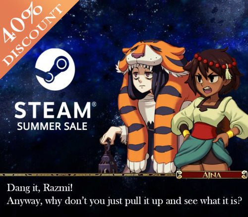 The Steam Summer Sale is here. Get Indivisible for 40% off through July 9th!https://bit.ly/Indivisib