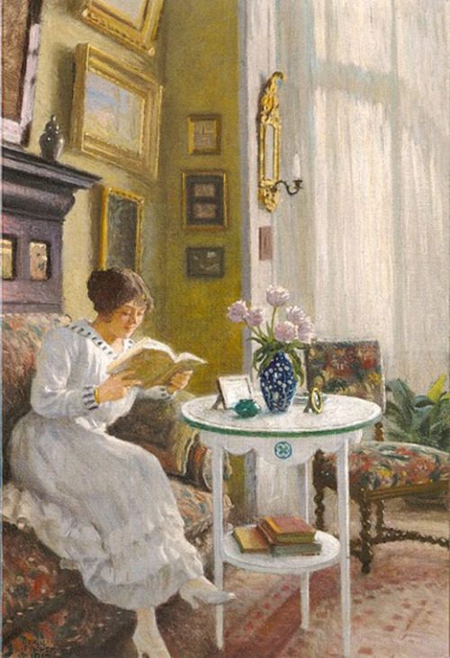 Afternoon Read, Paul-Gustave Fischer