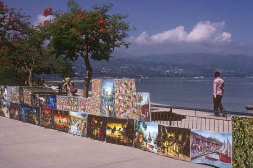 browngyalwriting: — Caribbean setting inspiration for a novel.Streets of Port-Au-Prince, Hait