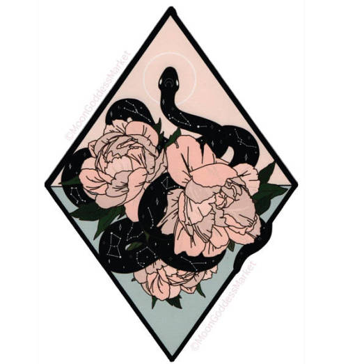 cheapetsy:celestial snake patch // $14.00