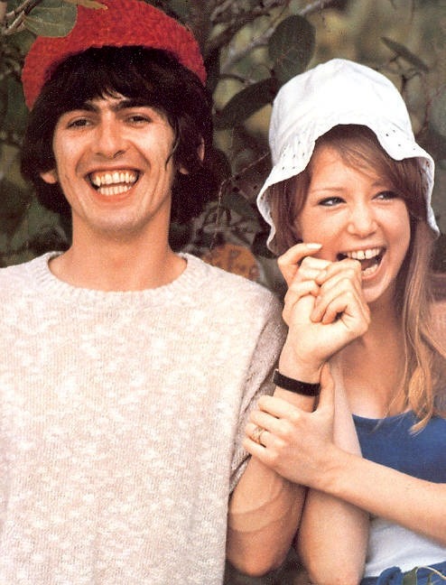 thebeatlesordie:  George and Pattie Harrison’s honeymoon in Barbados, February 8, 1966