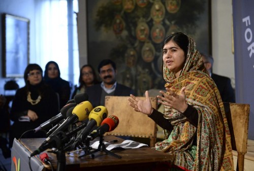 Pictures: Malala Yousafzai at 2014 World’s Children Prize CeremonyThe 17-year-old Pakistani children