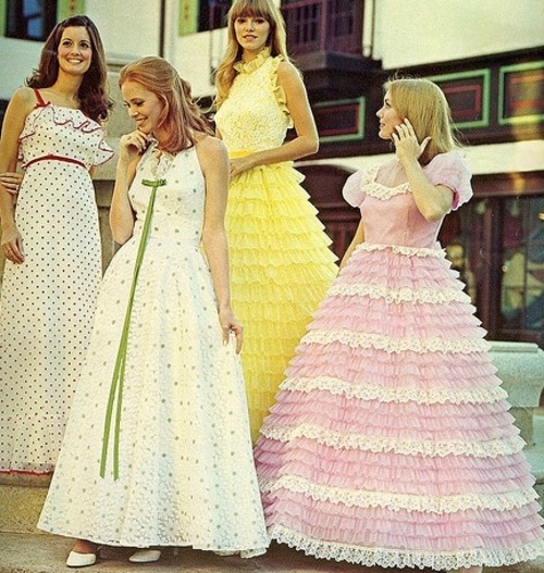 70s prom dresses