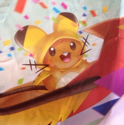 ghostrick-spoiled-angel:  huiro:  I see this pikachu-Dedenne on the Pokemon center