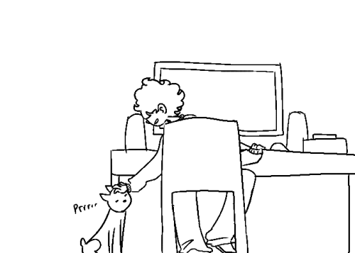 cameoamalthea:  auntiehardscum:  kidacon:  life with a cat and a dog  perfect   so true!  My chihuahua does this whenever I give attention to anyone else; the cats, the other two dogs, people… Hell, sometimes she even does it to my laptop ;u;