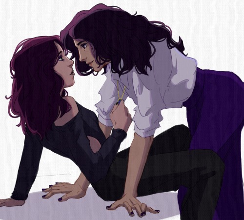 I did them as close as I could bear. Since we didn't see Rio and Agatha together in the last episode, here we are.
