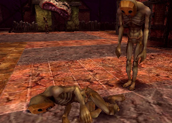 celticmagician:  Some interesting images from Ocarina of Time, produced by exploiting