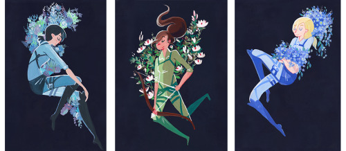 oliviawhen:PHEW! The flower series is complete! ALL mini prints are up for pre-order in my [shop] no