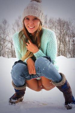 urinalchicks:don’t eat yellow snow :)