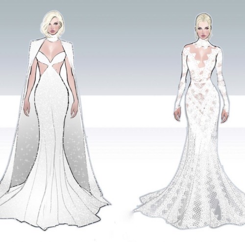 If The Fourth Dress Was The Wedding Dress + The Diamond Leg Detail Then I Would Had Give Them Their Tens.