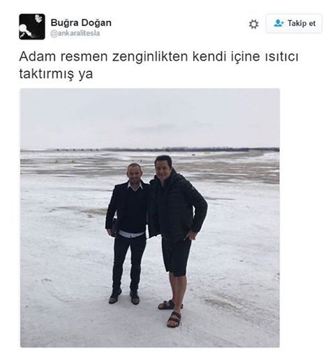 Adam resmen zenginlikten...