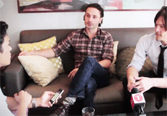 andyjameslincoln:  Because he looks damn good in that shirt