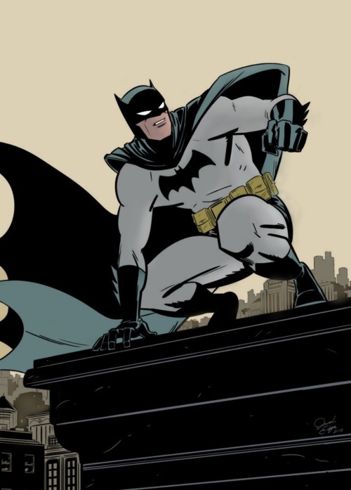 cantstopthinkingcomics:Batman by Jacob Edgar