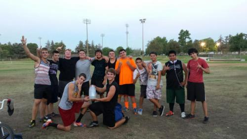 Me And My Great Team Winning A Soccer Tournament