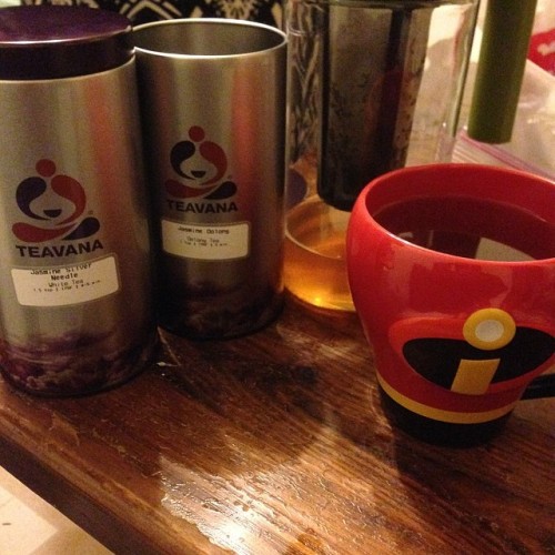 #teavana #teatime #mrincrediblemug #shelovestea so #iloverea